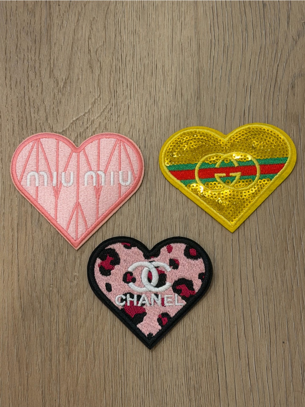 Iron on patches (3)